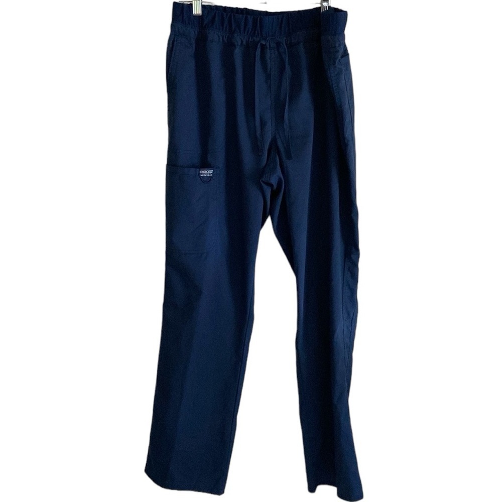 Cherokee Workwear Navy Blue Scrub Pants Style WW105